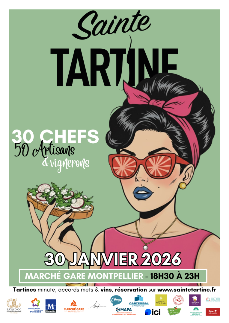 Affiche Sainte Tartine