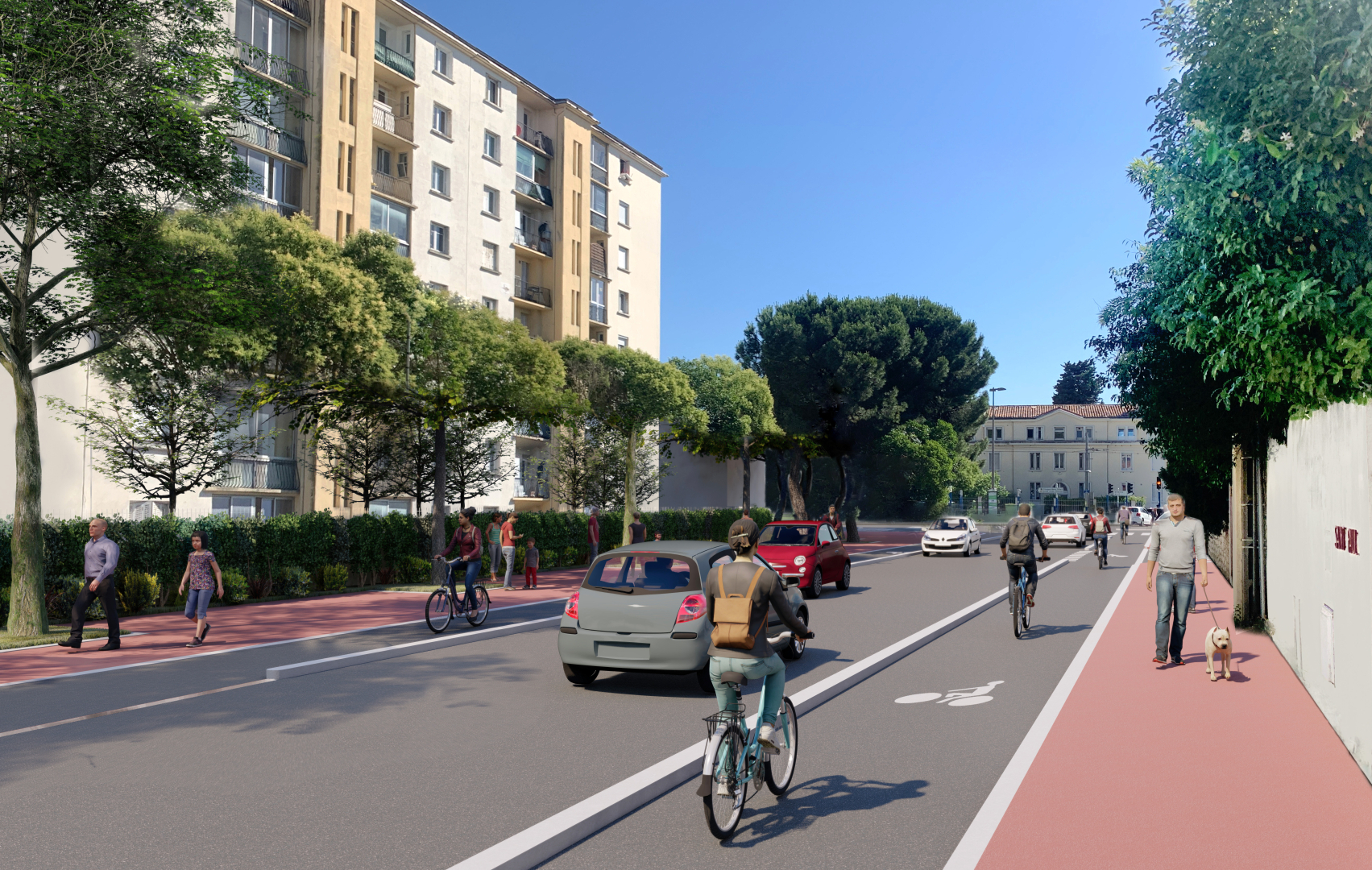 Futures pistes cyclables de Las Sorbes