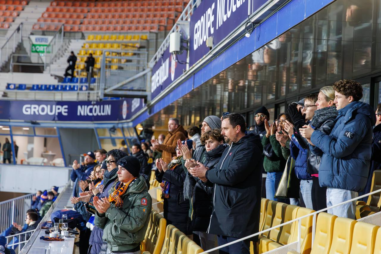 Supporters en tribune