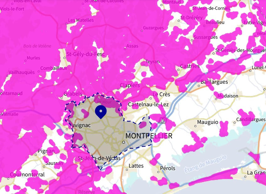 Zones concernées par le débroussaillement obligatoire en 2026