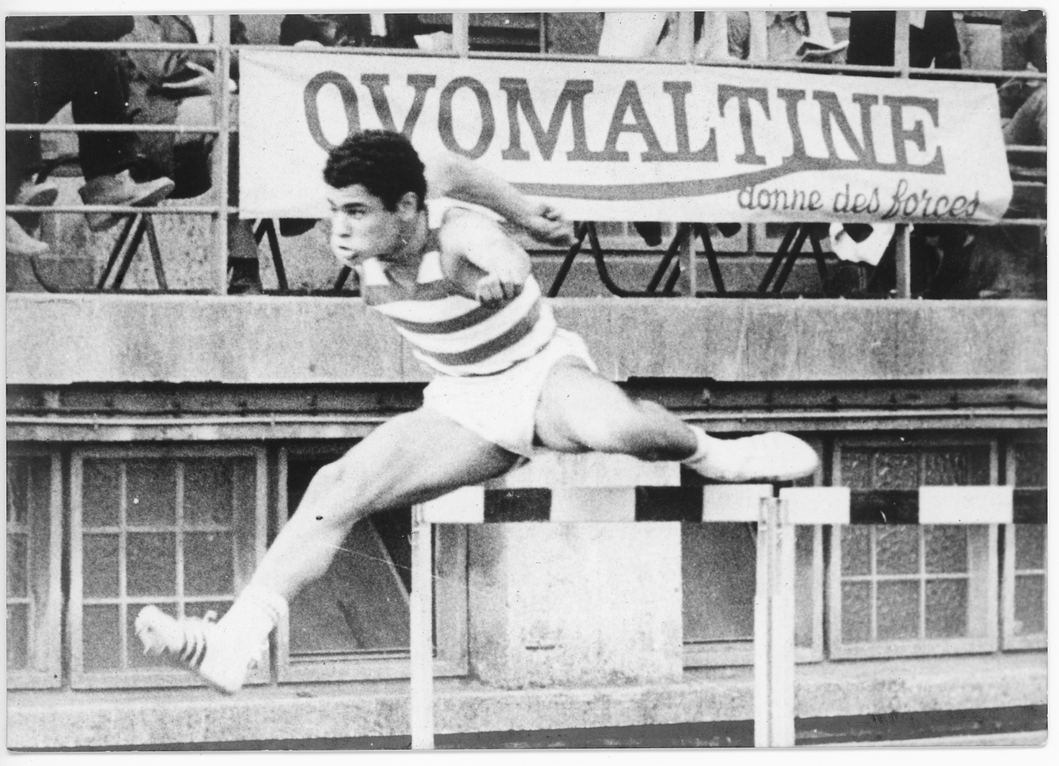 Alain Achille en pleine course