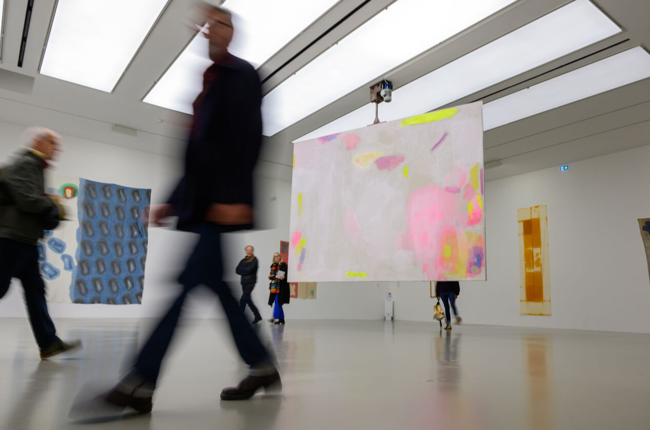 Toile de lin sur chassis aluminium de Bruno Peinado