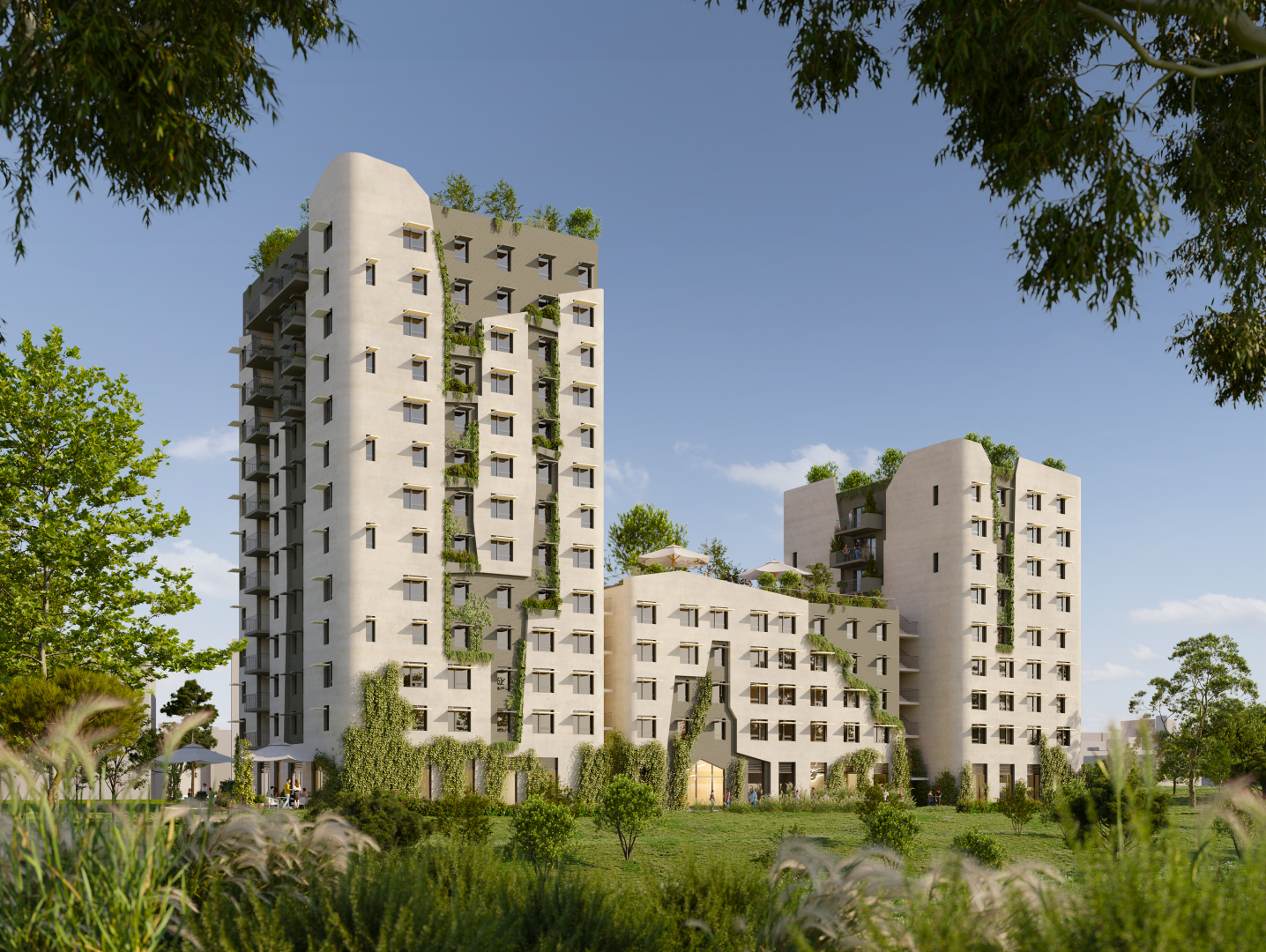 La résidence LirO, inspirée des chaos de Montpellier-le-Vieux 