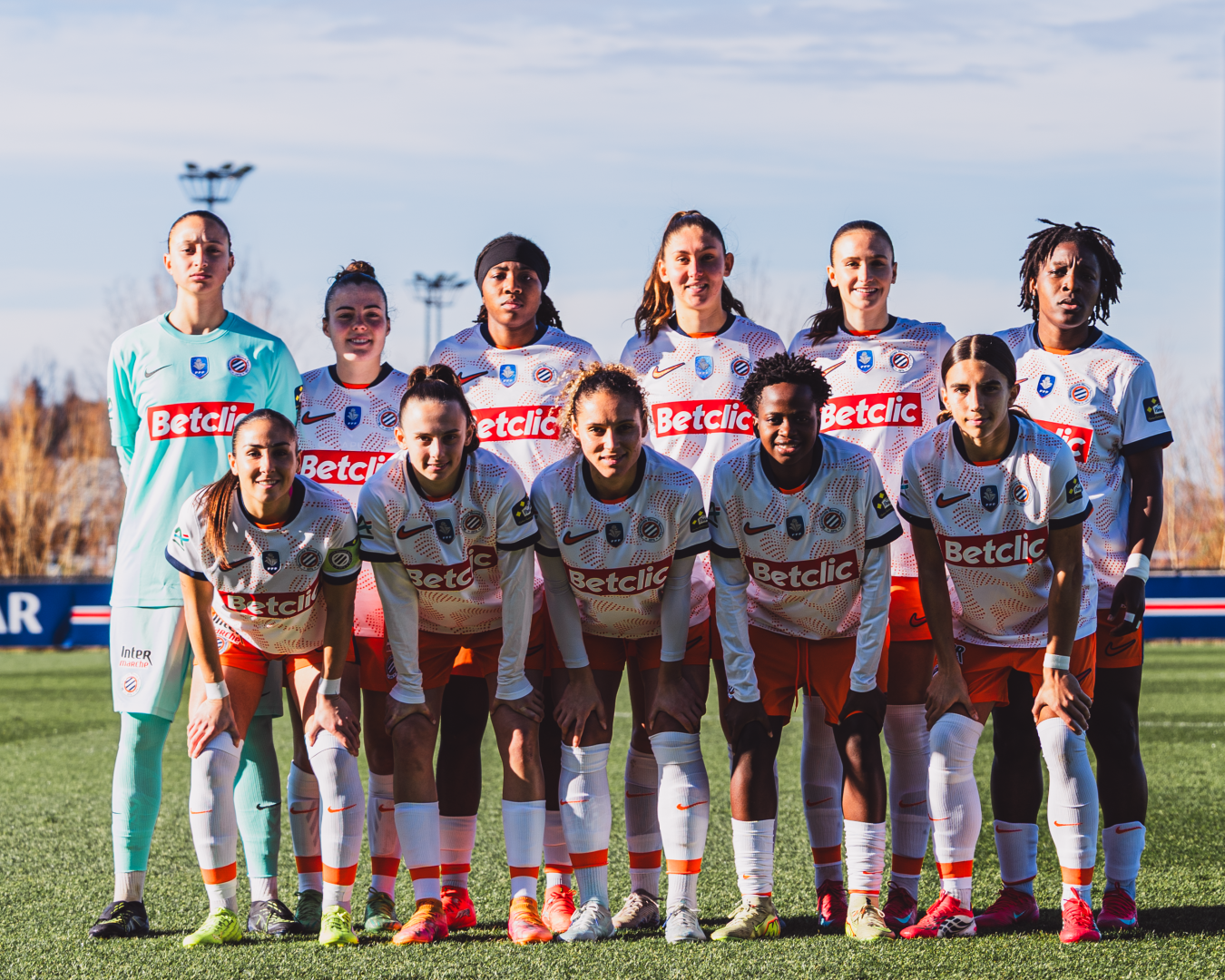 L'équipe féminine du MHSC