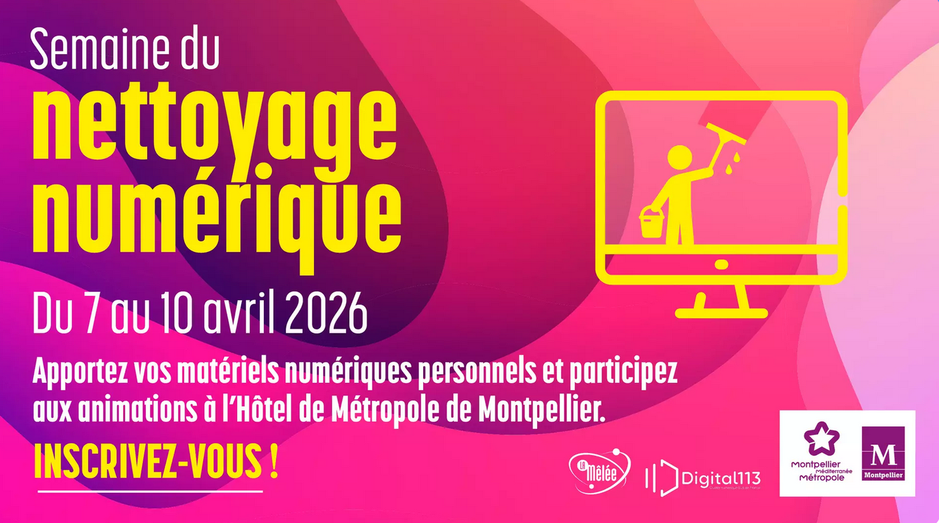 Affiche nettoyage numérique