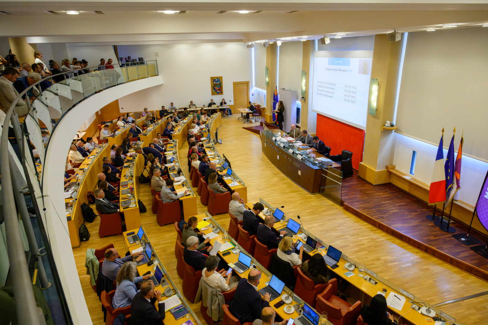 Séance du 28 avril 2026 à l'hôtel de Métropole