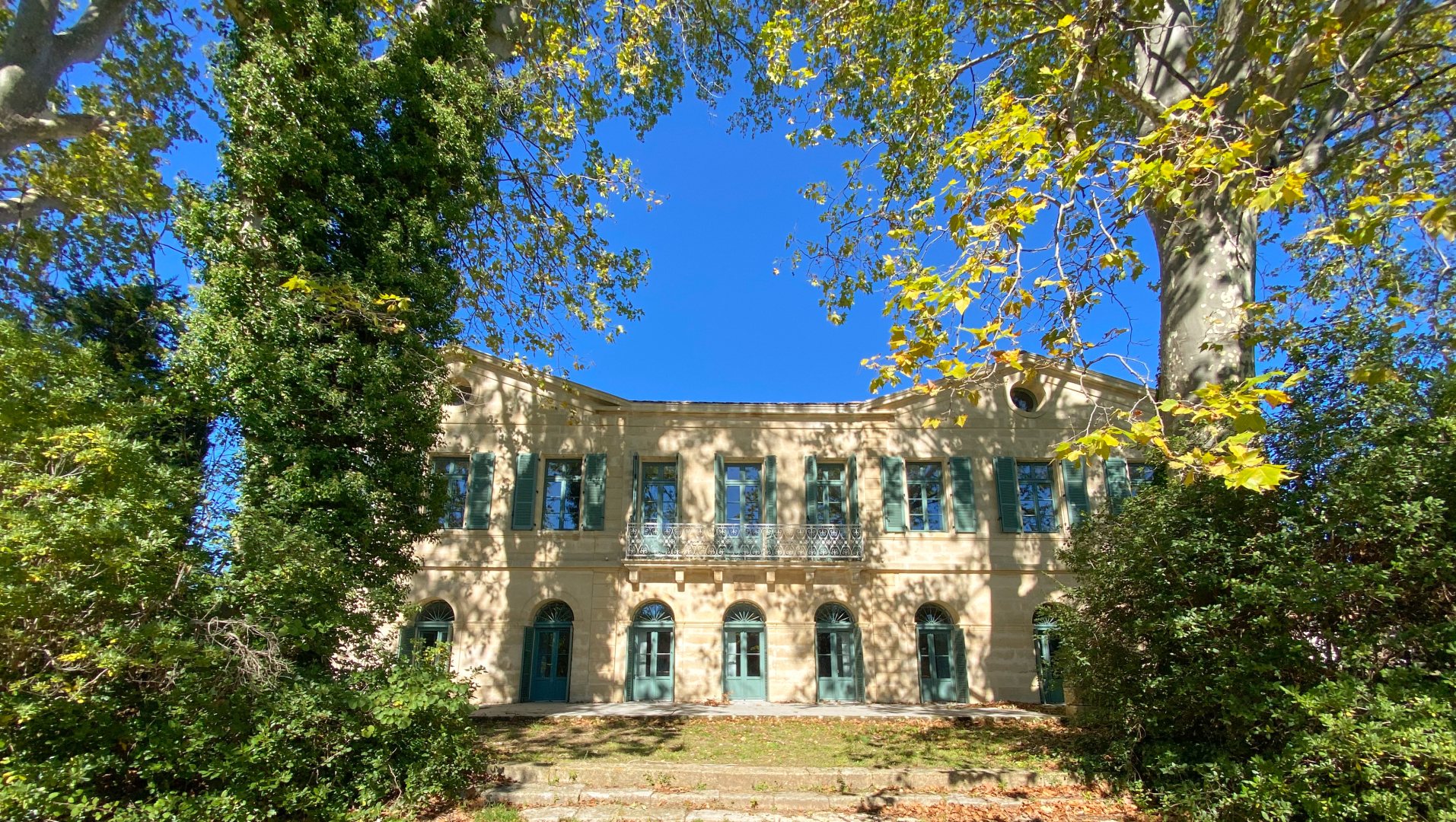 la bâtisse du domaine 