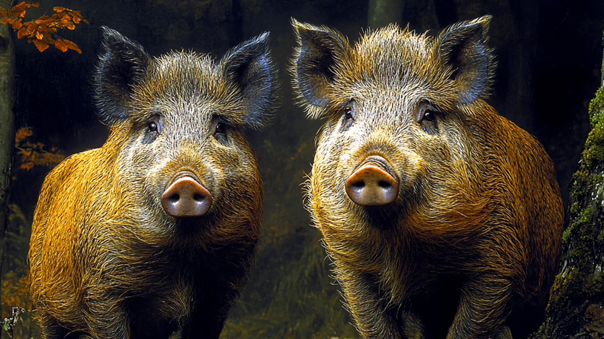 Image des sangliesr pour le spectacles "Les Gaulois" 