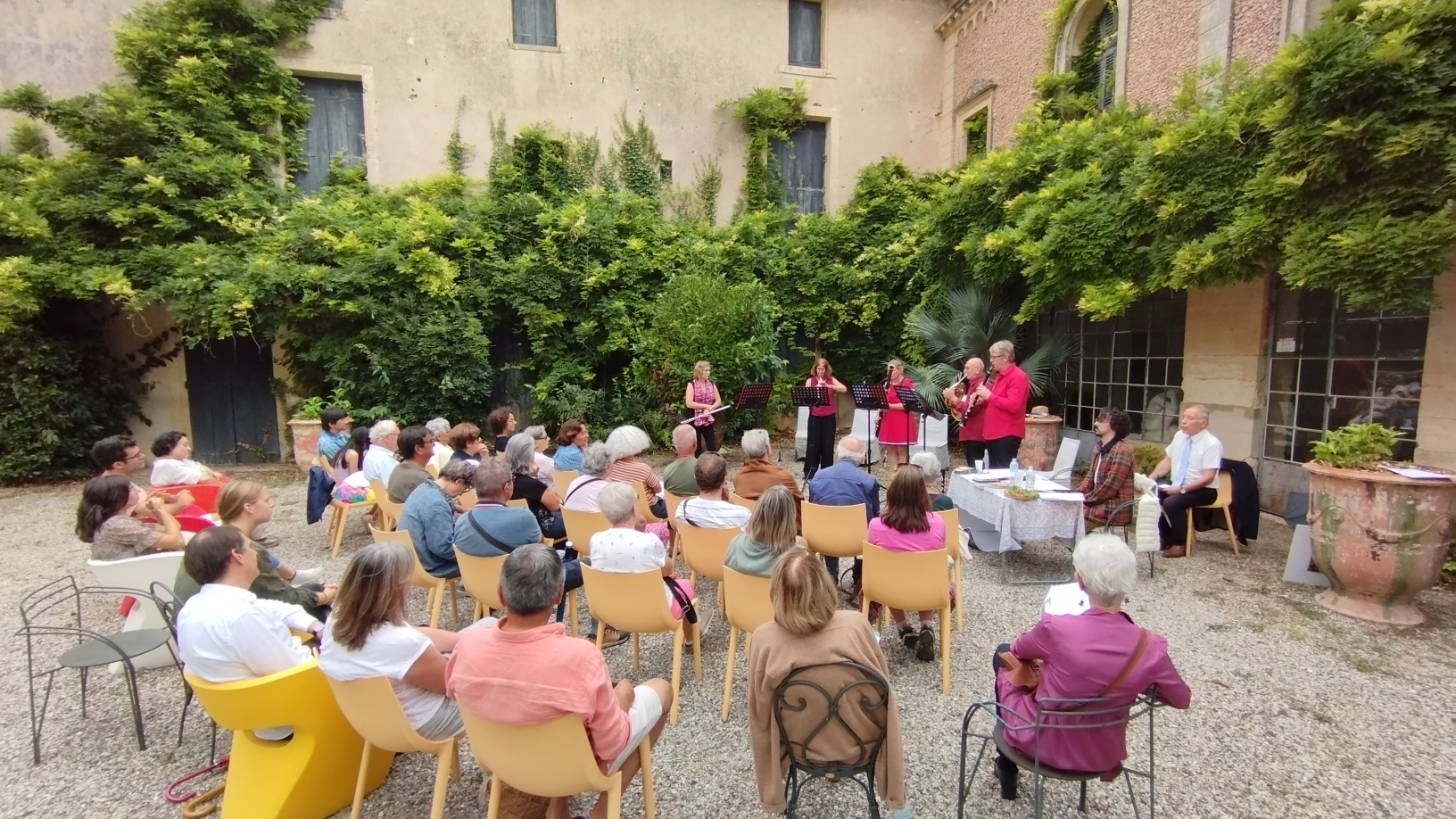 Conférence à Méric