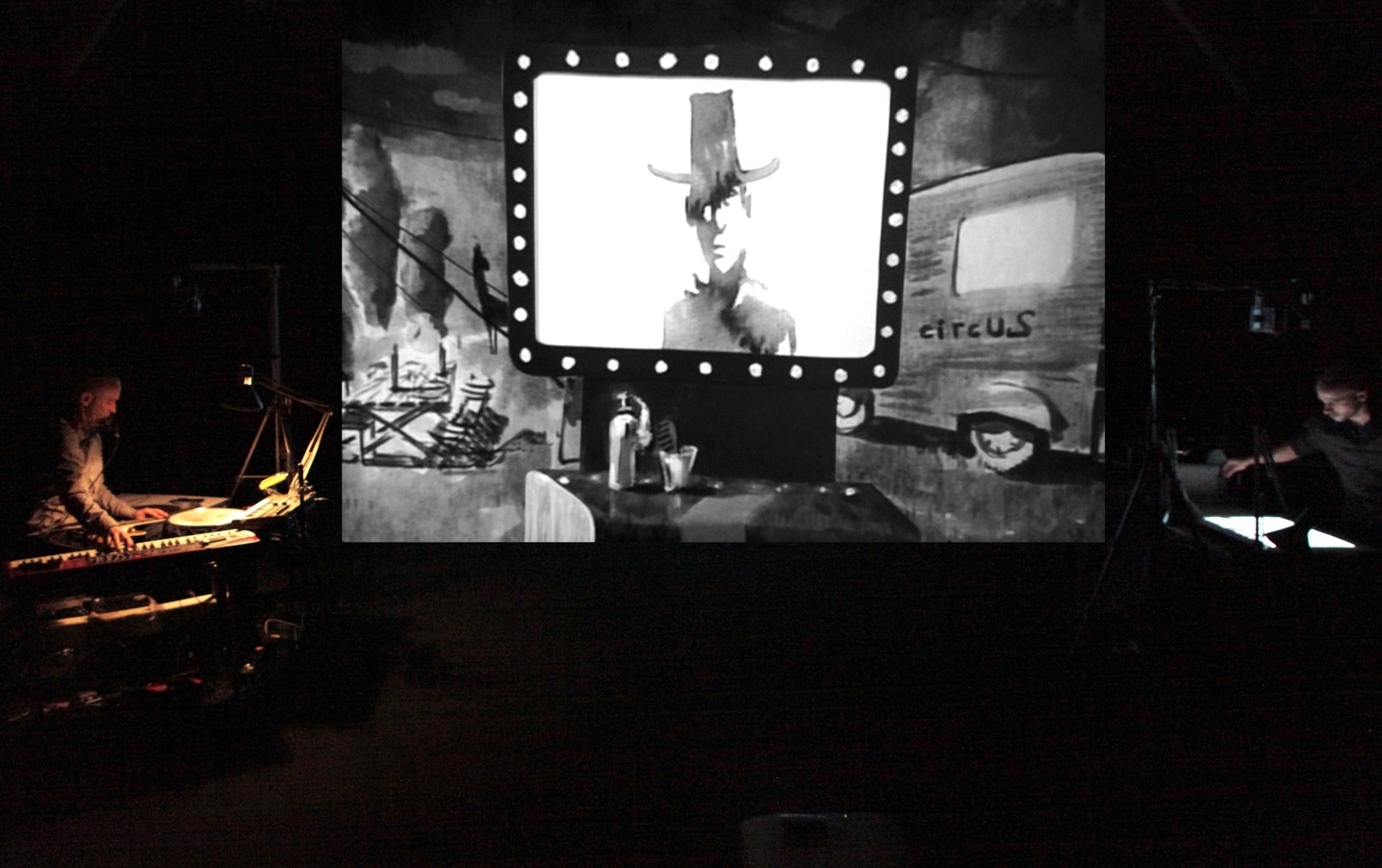 Photo d'une représentation de Dark Circus