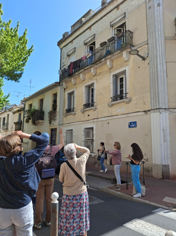 Façade rue Lunaret
