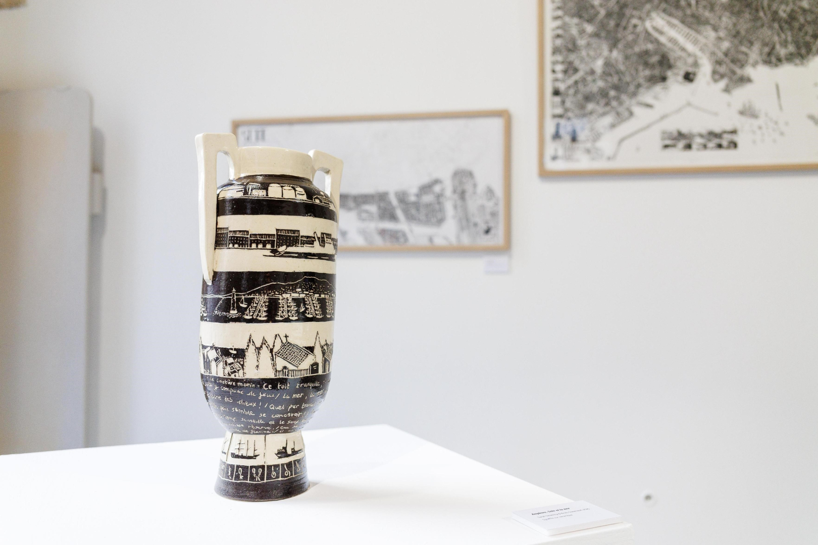 Une amphore de l'exposition 