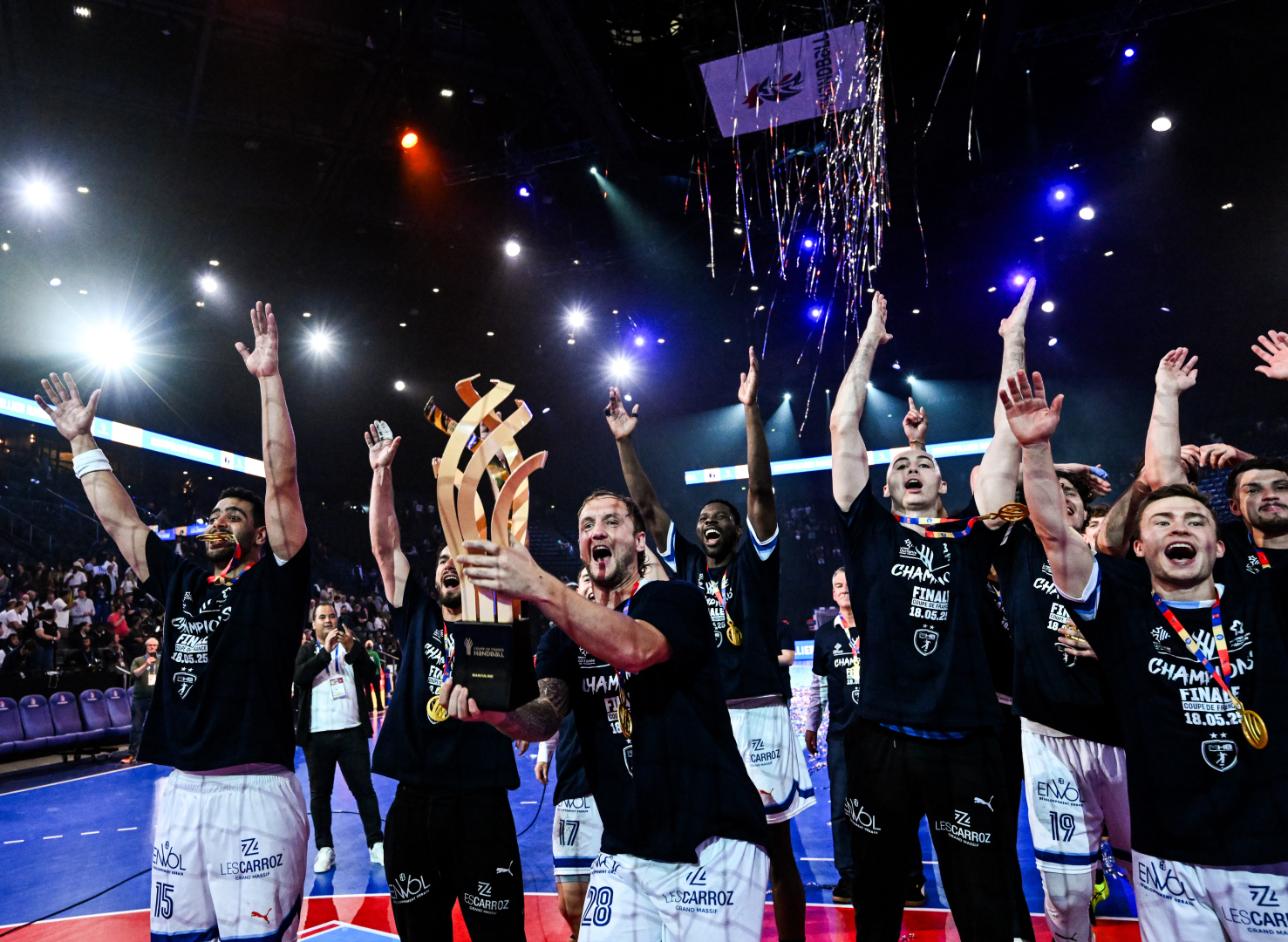 Une 14e Coupe de France remportée l'an dernier à Bercy face à Paris