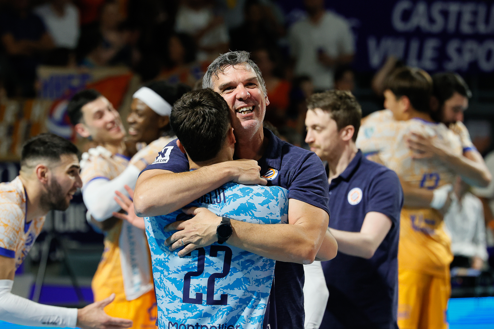 Lo&iuml;c Le Marrec qui faisait partie du staff lors du titre de 2022 remporte cette ann&eacute;e son premier titre en tant qu'entraineur