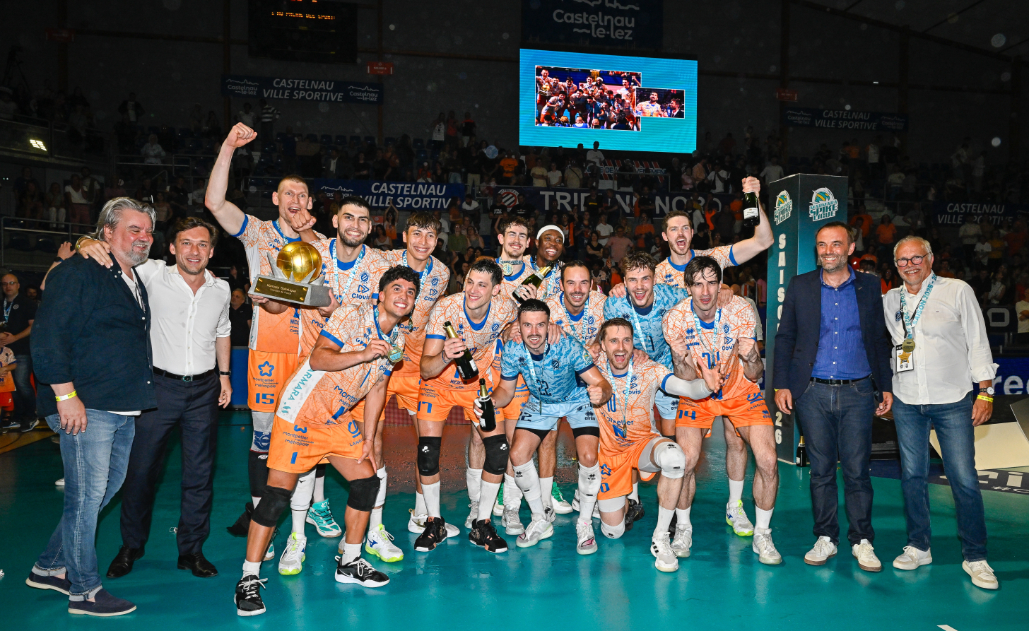 Victoire de volley