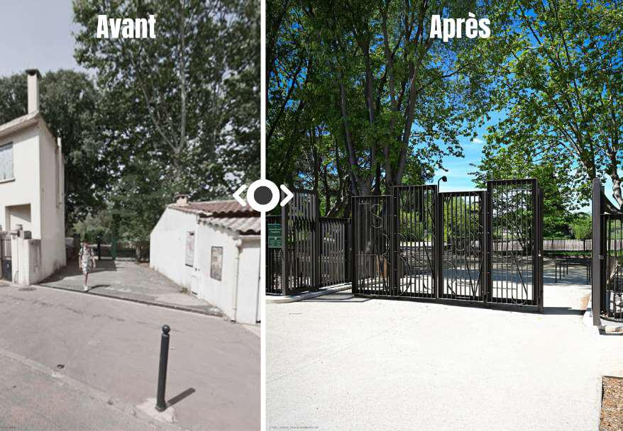 deux photos avant et après 
