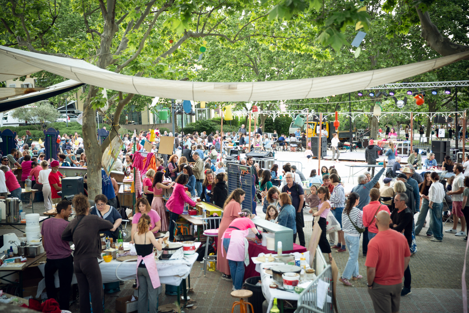 Tout le village est mobilisé pour la fête du R.A.T.