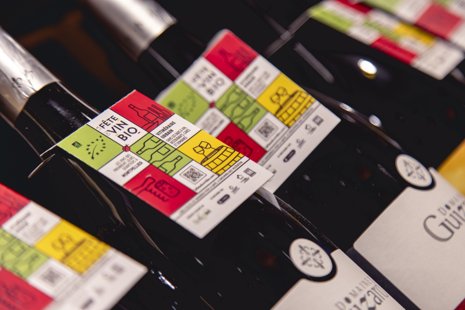 des bouteilles de vin