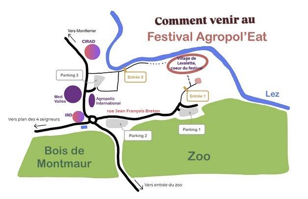 Plan emplacement Base Canoë kayak