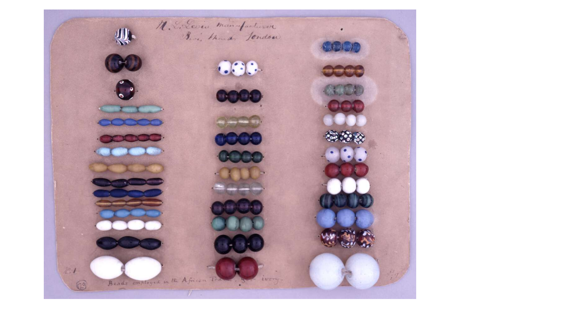 Perles échangées