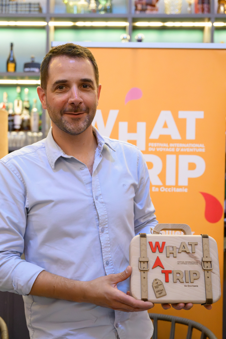 Romain Tarrusson, fondateur et président de What a trip ! 
