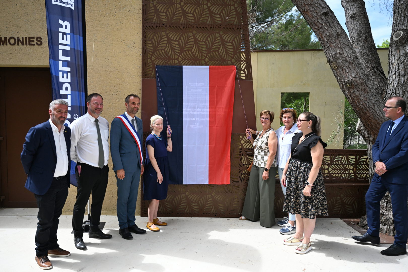 Inauguration complexe fun&eacute;raire Montpellier