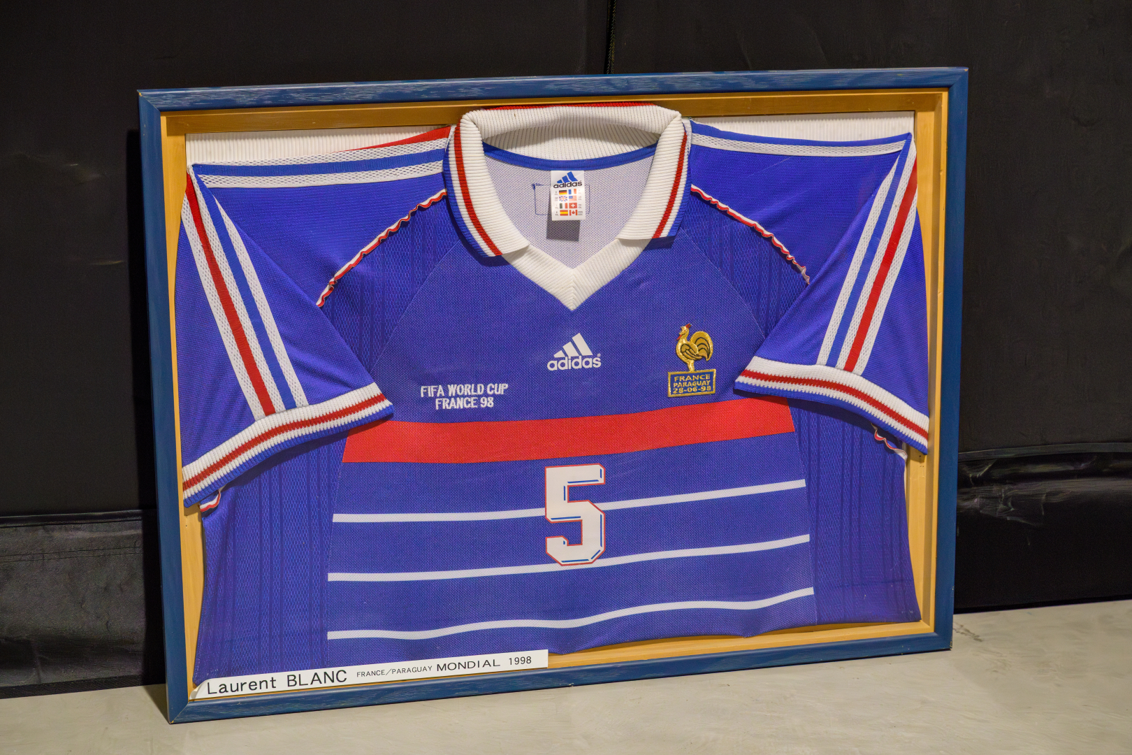 Maillot de Laurent Blanc