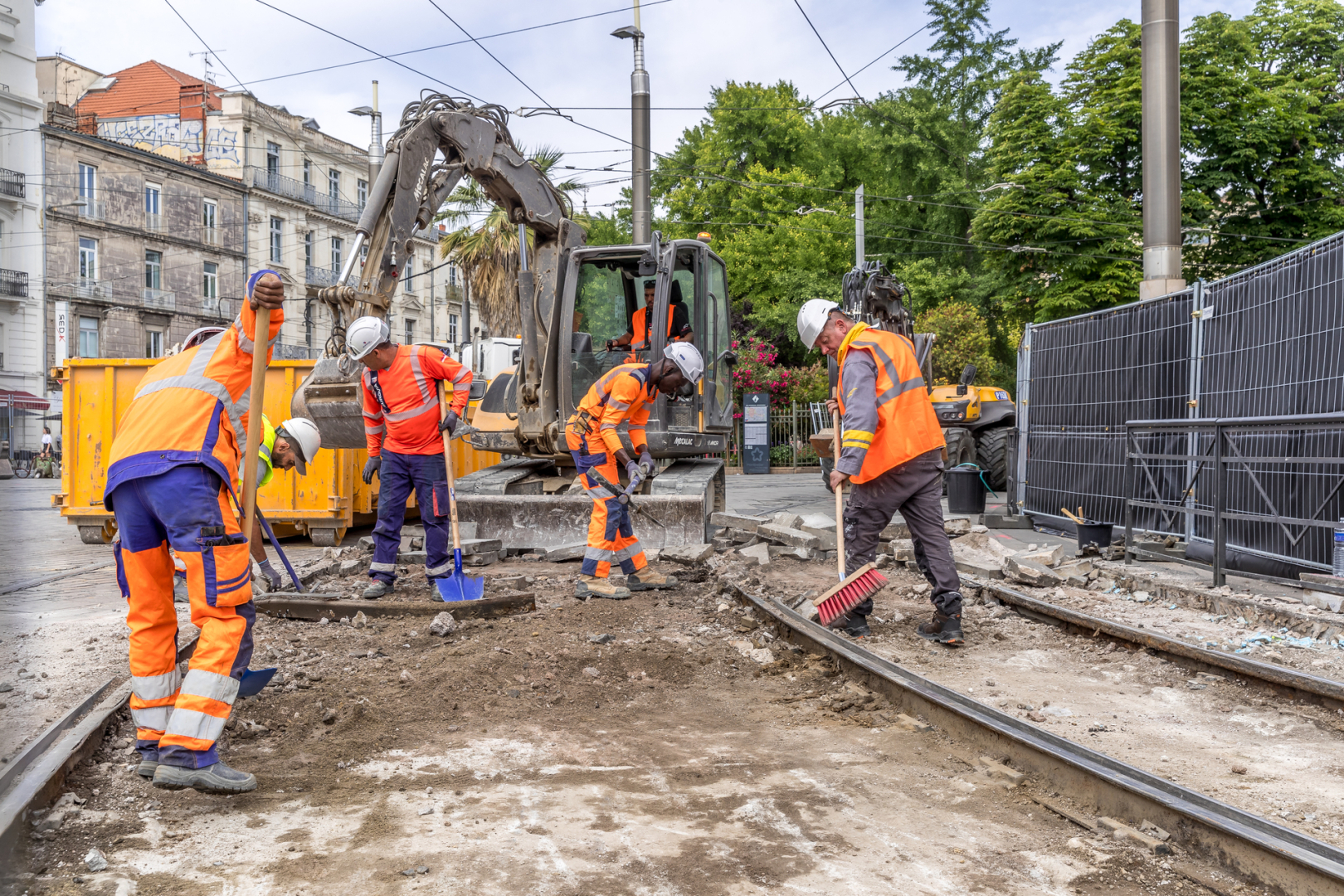 Après avoir investi de 2022 à 2025 pour rattrapper le retard d'entretien des rails du tramway, la Métropole et Tam planifient désormais tous les étés des travaux préventifs