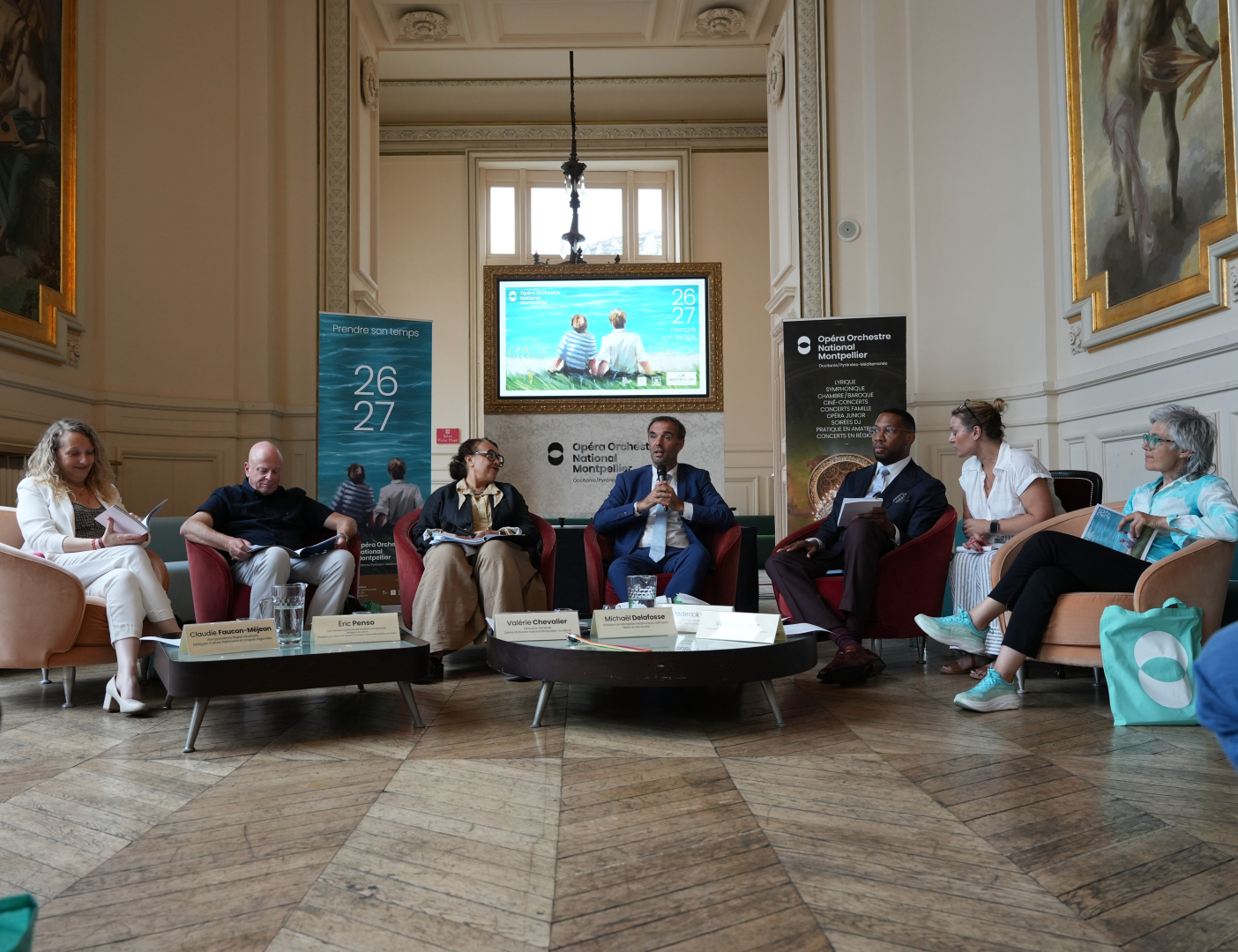 Pr&eacute;sentation de la saison 2026 - 2027 &agrave; l'op&eacute;ra Com&eacute;die