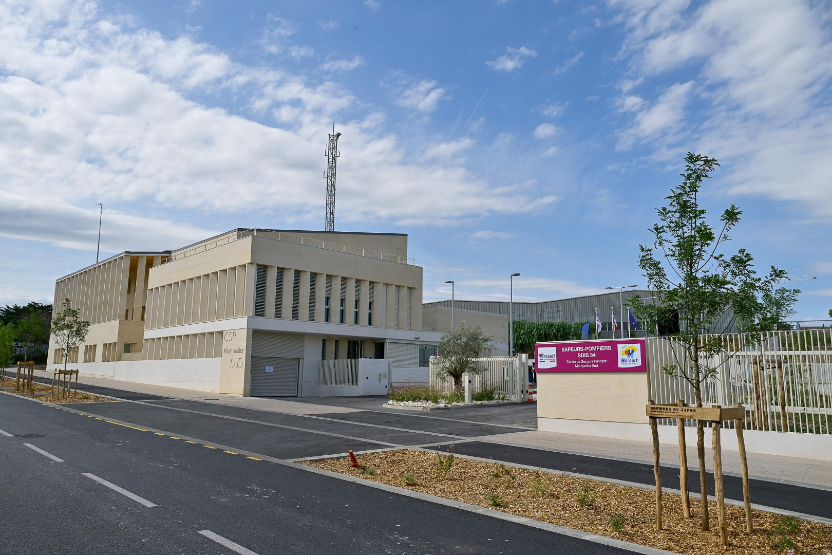 Caserne pompiers Montpellier Sud 