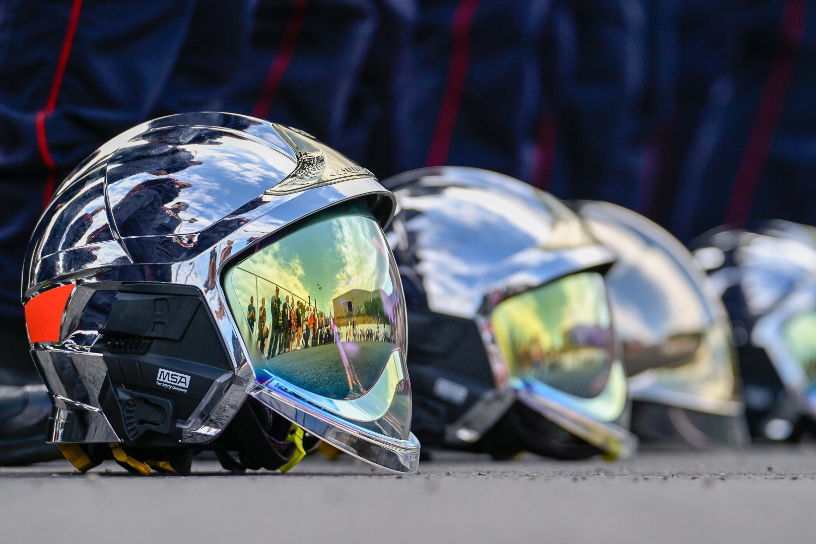 Casques pompiers