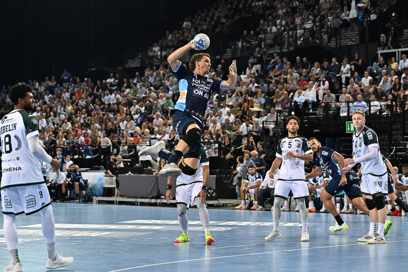 Le meneur argentin s'est donn&eacute; &agrave; fond jusqu'&agrave; la derni&egrave;re minute du derby MHB - USAM