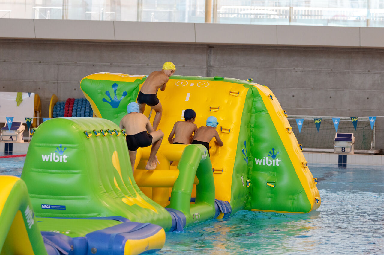 Piscine en fête