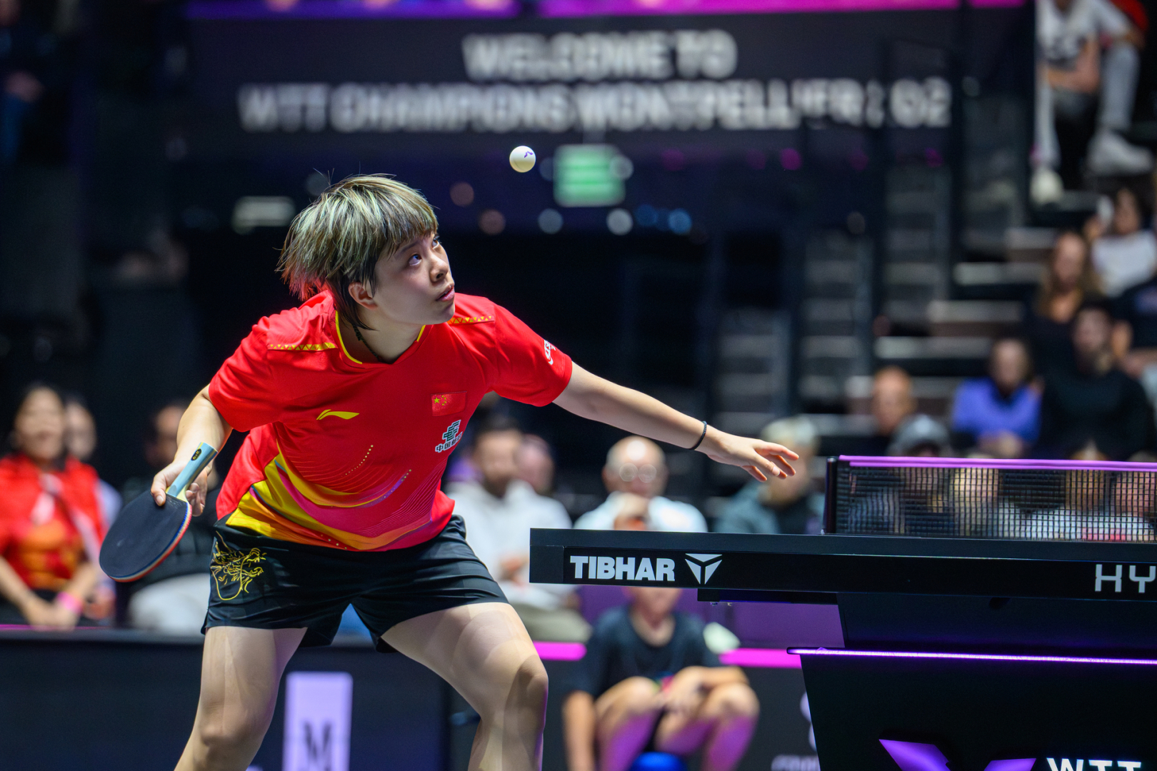 La Chinoise Yidi Wang, vainqueure du WTT 2025