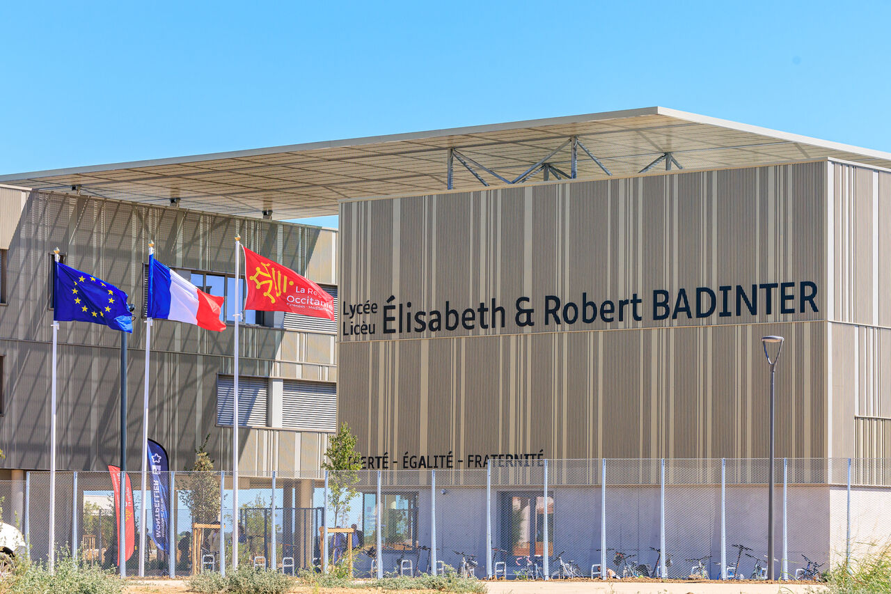 Lyc&eacute;e Badinter Cournonterral