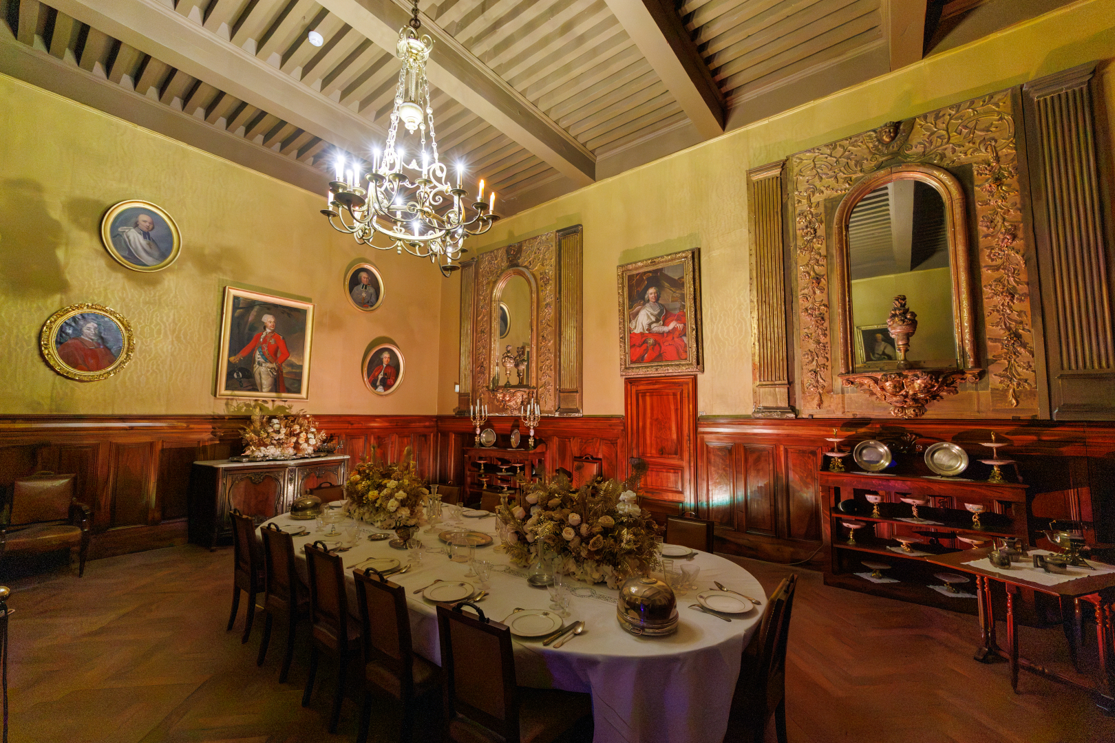 Vue de la salle à manger