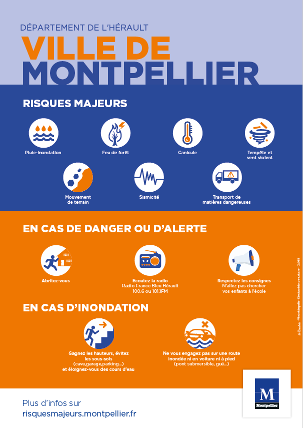 affiche risques majeurs