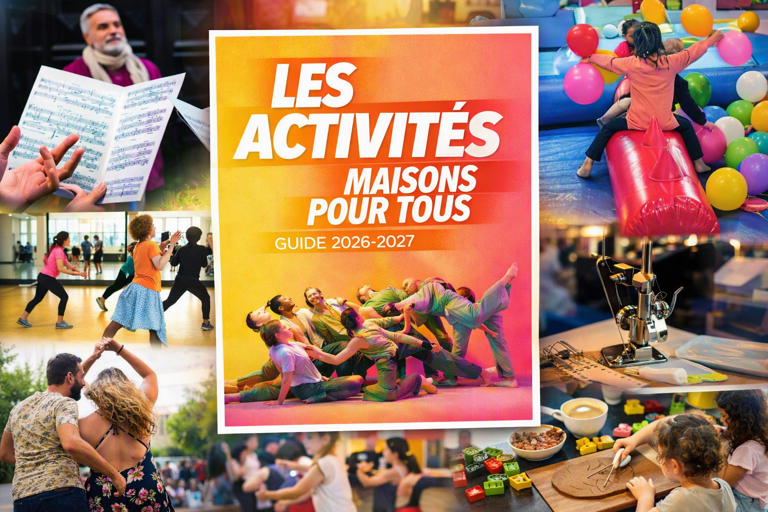 photo du guide des maisons pour tous et de différentes activités