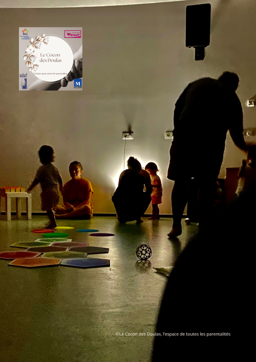 les enfants dans une atmosphère apaisée