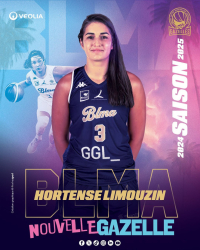 Championne du monde et d'Europe en 3x3, Hortense Limouzin a rejoint le BLMA cet été 