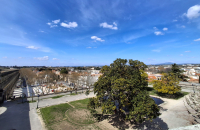 Vue de la place Max Rouquette