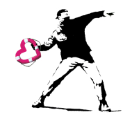 une oeuvre de Banksy