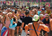 les jeunes en fête