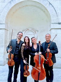 Photo du quatuor Aurores