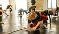 Danseurs au travail en atelier