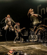 le groupe en concert