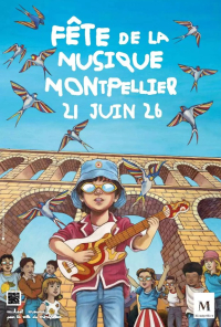 Affiche de l'édition 2026 de la fête de la musique
