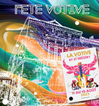 Logo fête votive st drezery