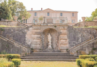Vu des jardins du Ch&acirc;teau de Bocaud &agrave; Jacou