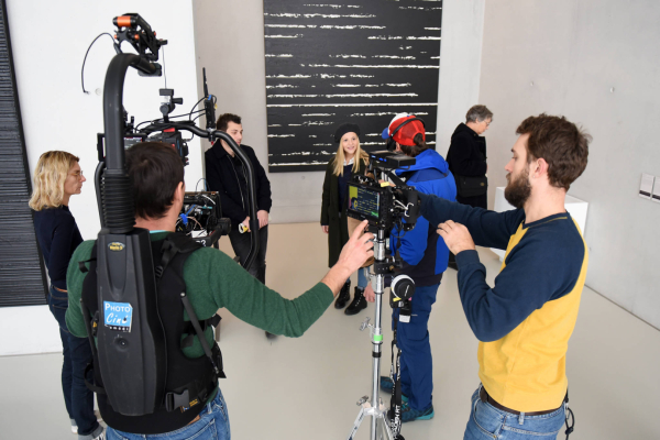 Tournage au musée